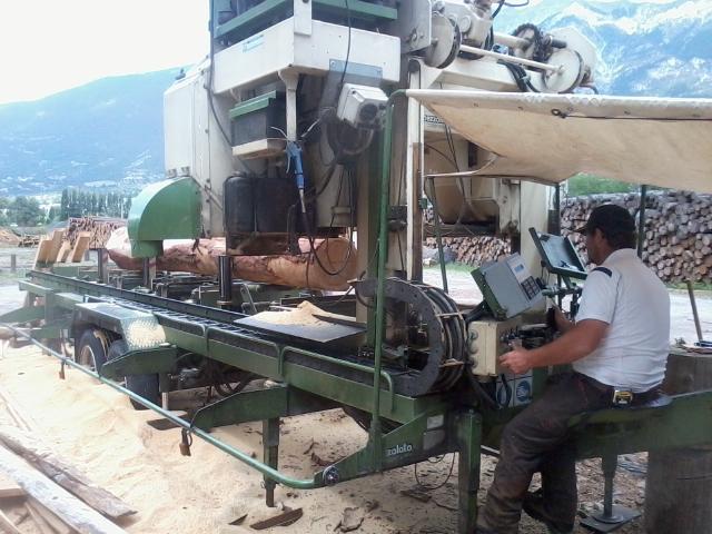 Sciage de bois Gap