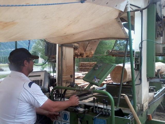 Sciage de bois Briançon